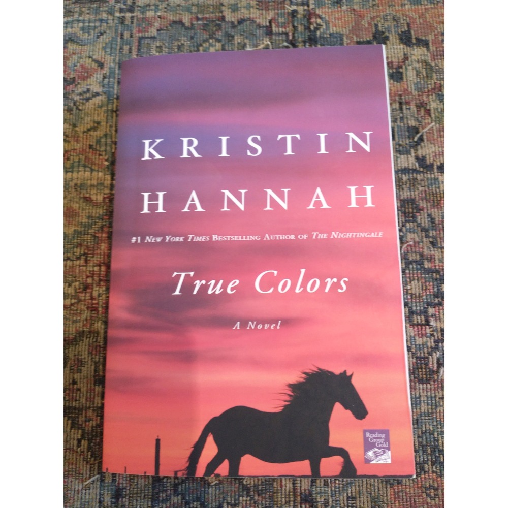 True Colors by Kristin Hannah A Novel Paperback Book Vintage Read